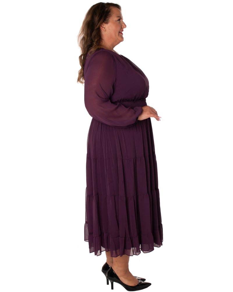 Chiffon dress size 22 deals